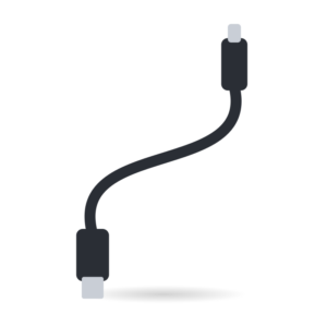 USB-A till USB-C-kabel 1 m