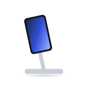 Mobilställ för skrivbord, justerbart